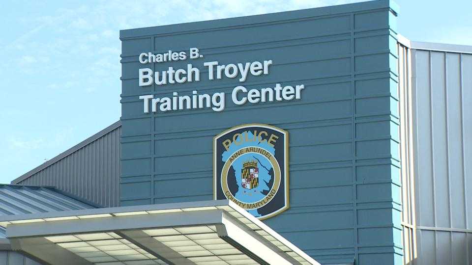 Anne Arundel County police open new 18.8M police academy