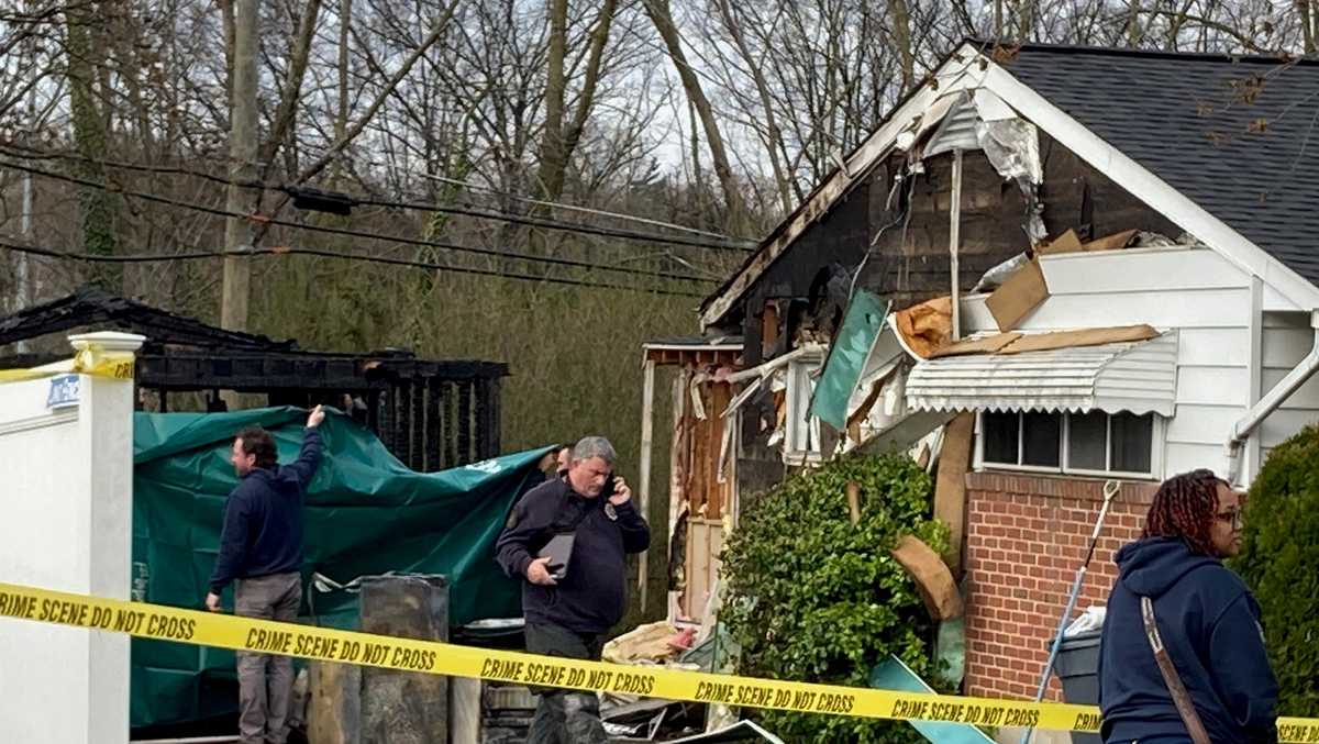 Fire officials 1 dead after Parkville shed fire