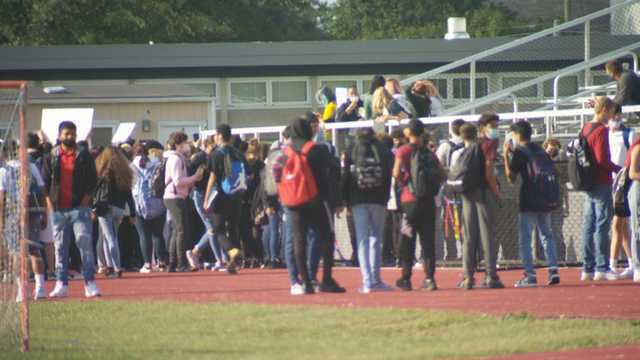 Hundreds of students walk out over elimination of class period - Vimarsana News