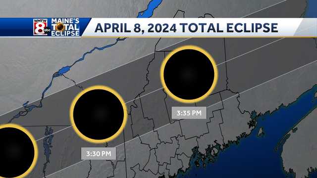 Timeline: When will the solar eclipse be visible in Maine? - Vimarsana News