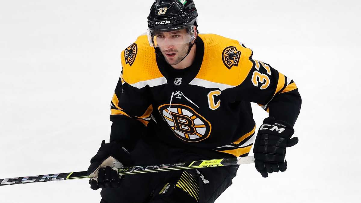 No surprise as The Boston Bruins announce Patrice Bergeron as the
