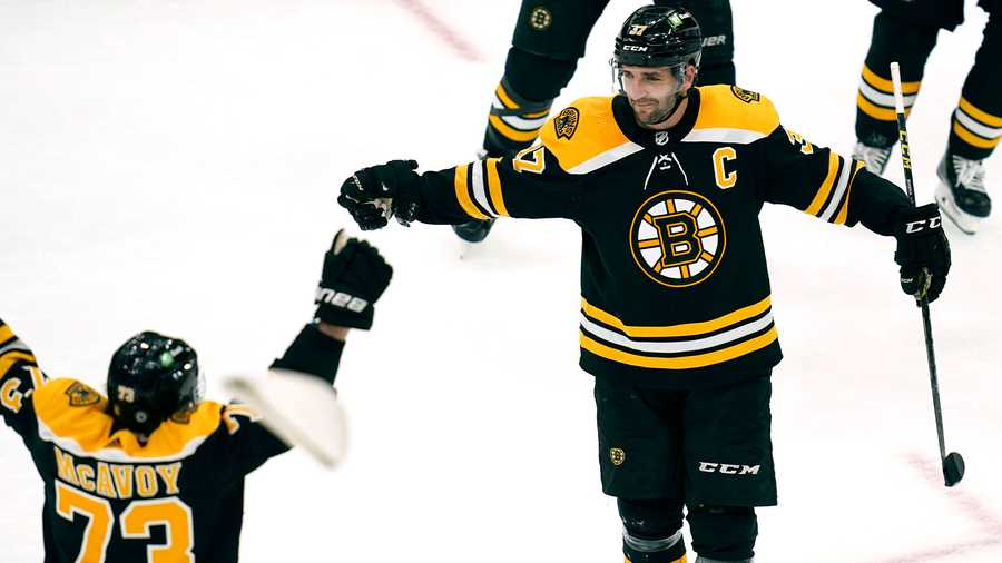 Patrice Bergeron believes the Bruins are still in good hands