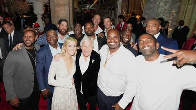 Robert Kraft Surprise Wedding: Tom Brady, Randy Moss & Elton John