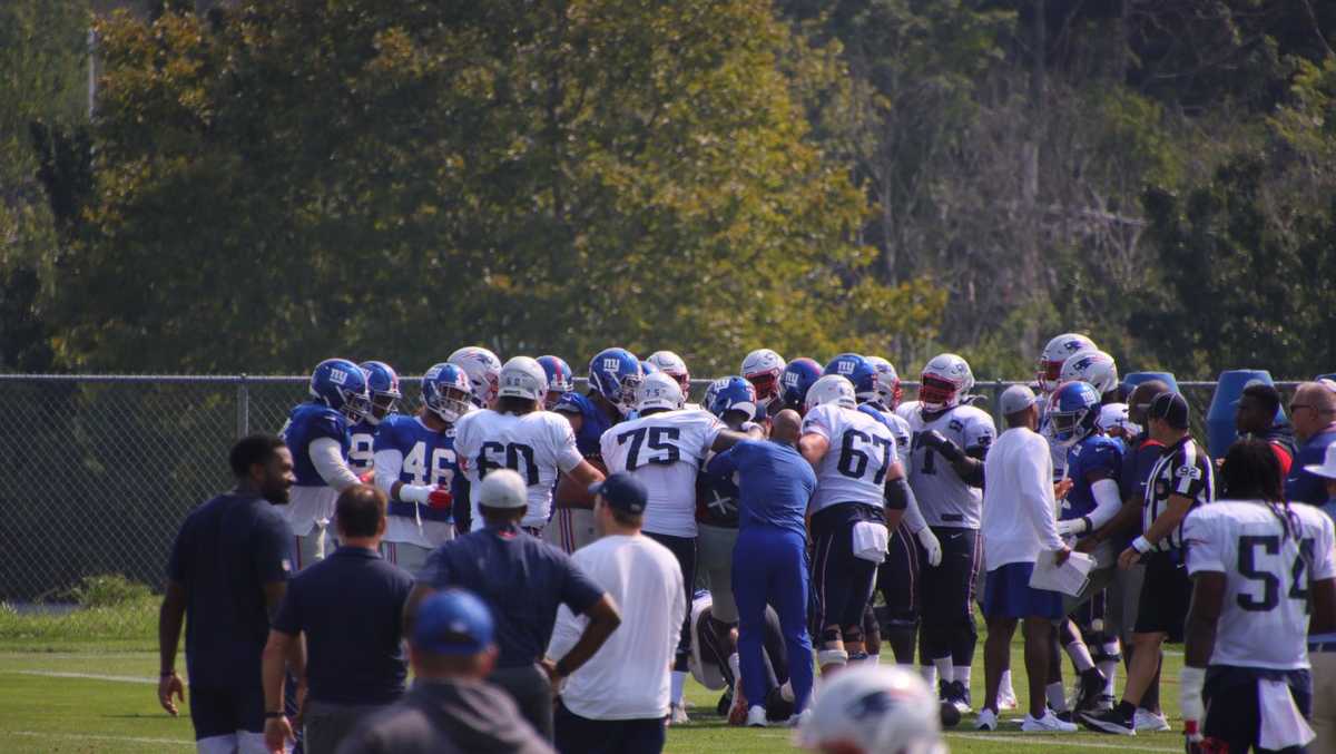 2nd day of joint practice leads to scuffling between Patriots