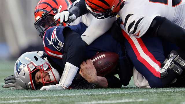 Final: Patriots' comeback comes up short in 22-18 loss to Bengals