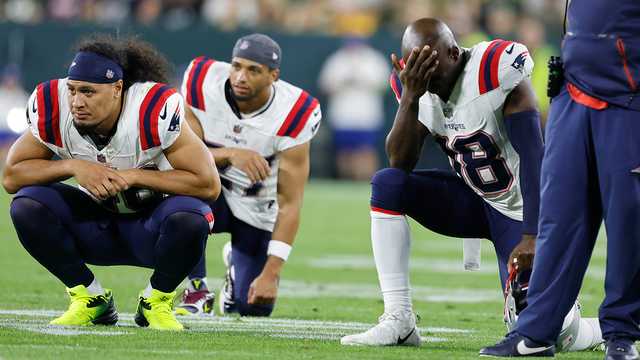 Patriots lose to Packers on last-minute field goal in Bailey Zappe's debut