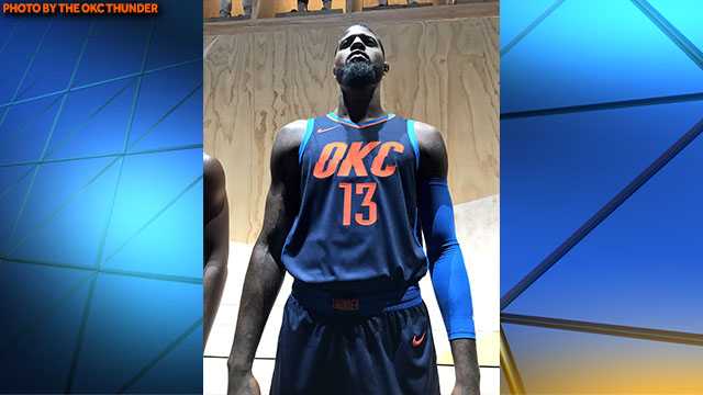 The Oklahoma City Thunder unveil alternate uniforms, to mild local acclaim