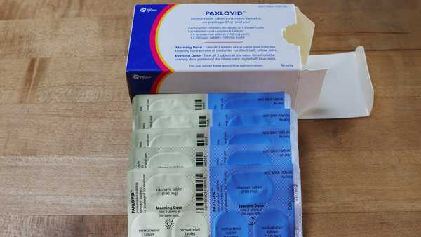 People who have a Covid-19 rebound after treatment with the antiviral drug Paxlovid, pictured here, in Medford, Massachusetts, on May 12 can be contagious and may not know it because they might not have symptoms, researchers warn.