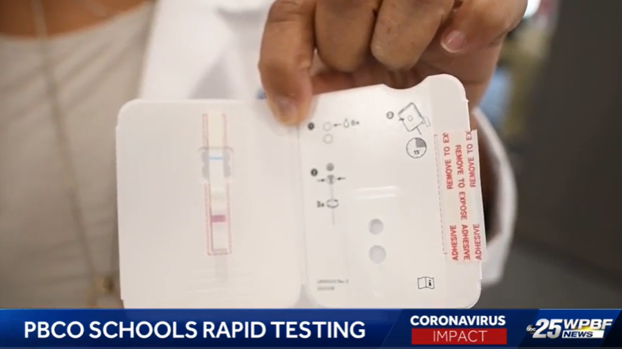 Rapid testing now available at Palm Beach County schools