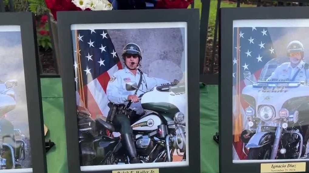 Three Fallen Palm Beach County deputies honored during ceremony