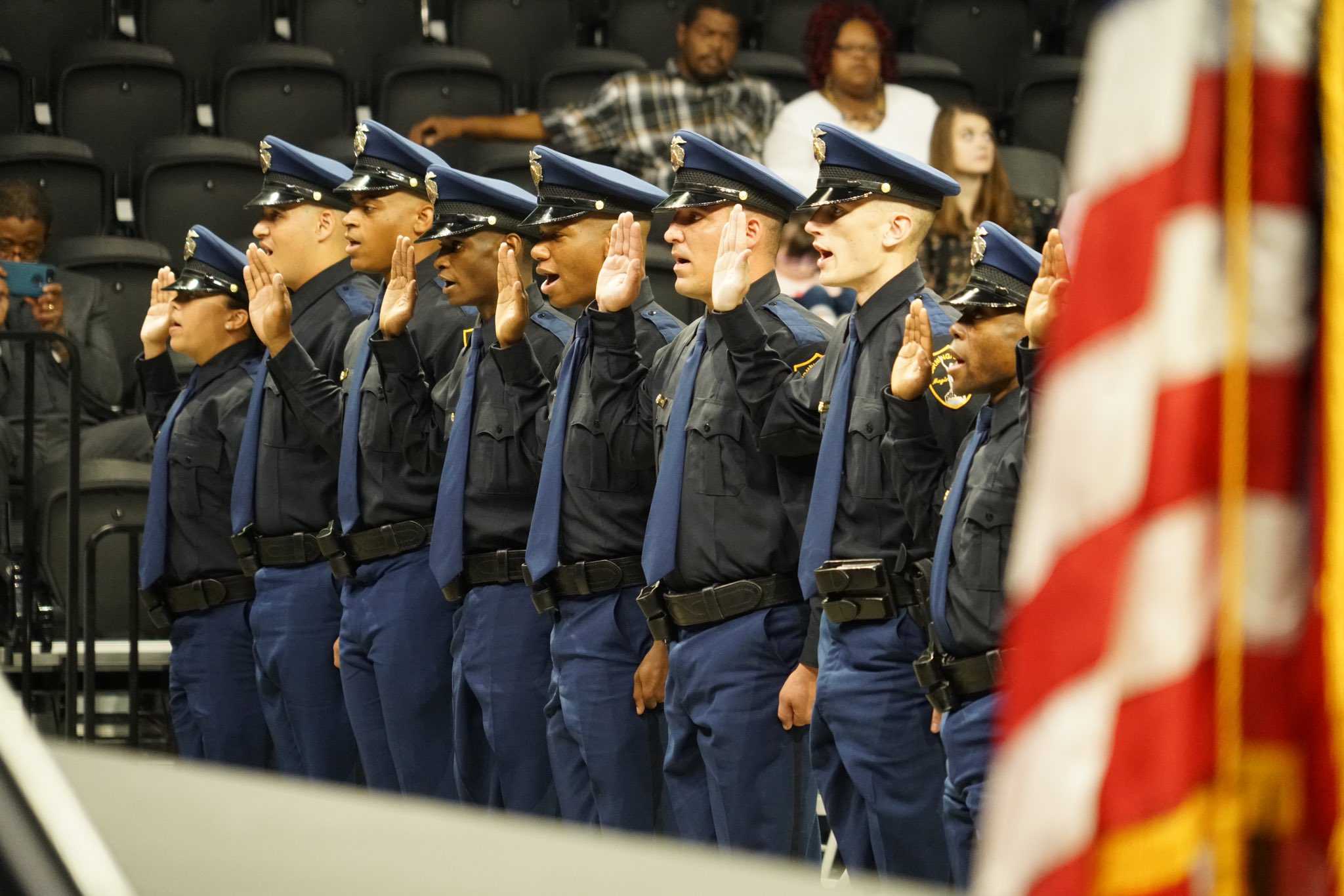 20 New Cadets Graduate From The Birmingham Police Department Academy.