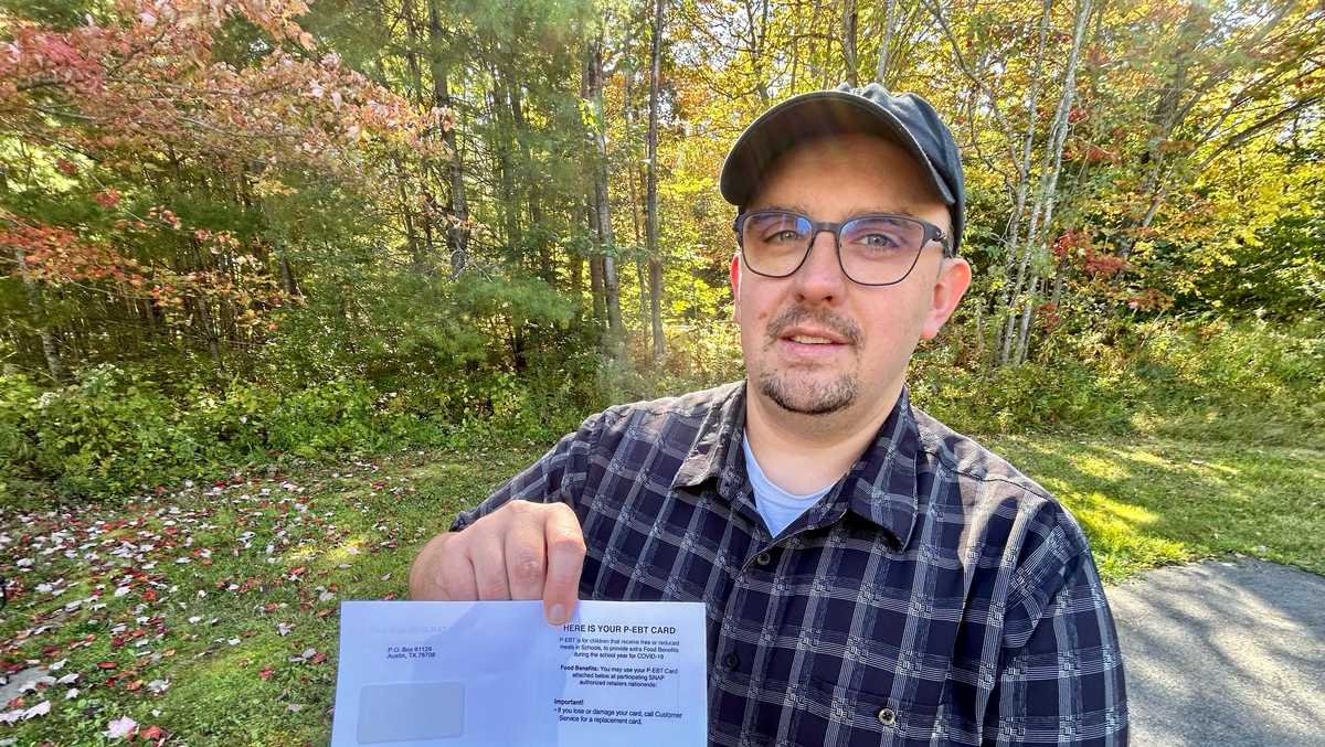 PEBT cards mailed to Maine families leaving parents confused