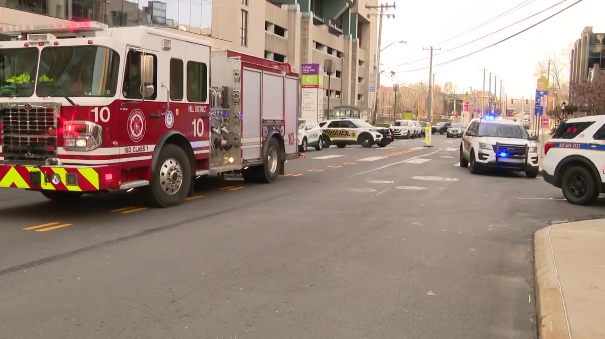 Pedestrian vs bus accident near Petersen Events Center