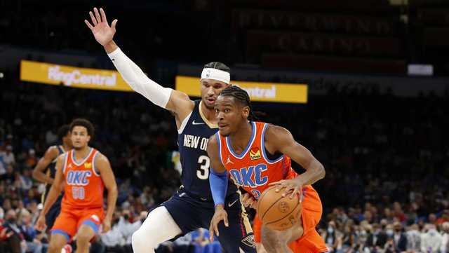 Thunder beat New Orleans 117-112, end Pelicans' 4-game run - Vimarsana News