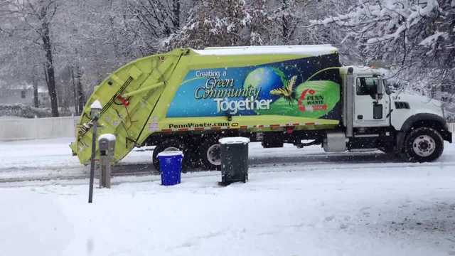 PENN WASTE cancels all Monday pickups due to snowstorm - Vimarsana News