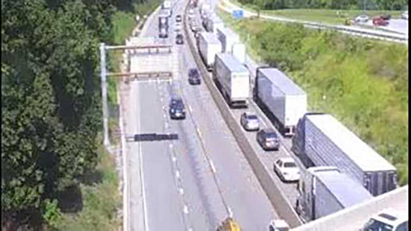 Crash cleared on Interstate 83 in York County, Pa.