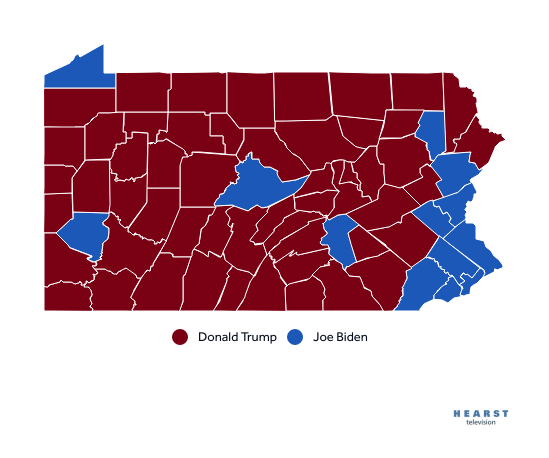 Show Pennsylvania On The Map Carina Vivienne   Pennsylvania 2020 Election Results 1607618328 