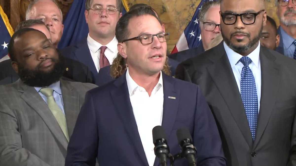 Pennsylvania Gov. Josh Shapiro signed 6 new bills into law Monday