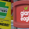Jackpot-winning lottery ticket sold at Giant Eagle in Western Pennsylvania