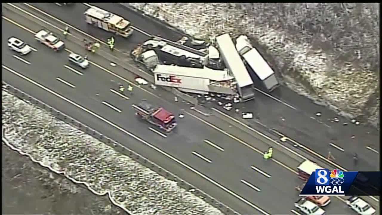 Pennsylvania Turnpike crash: 'I love him and I miss him' - wife of