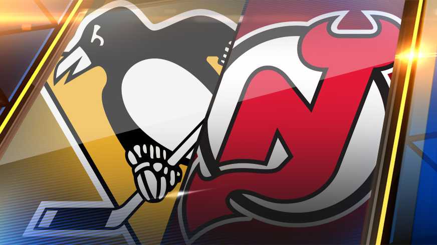 NJ Devils lose at Pittsburgh Penguins
