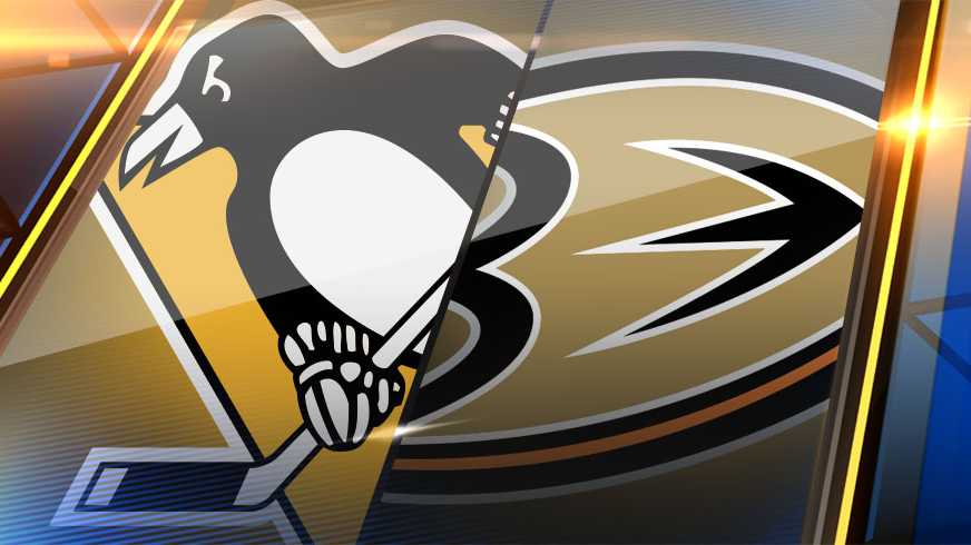 Penguins defeat Anaheim Ducks