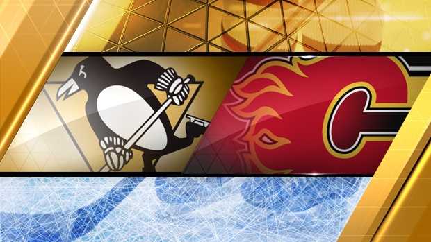 Penguins complete perfect weekend, beat Flames with flurry of 3rd-period  goals