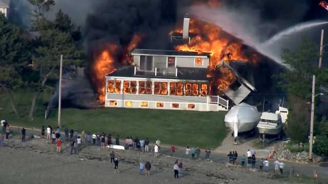 Raging fire burns Hull waterfront home to the ground - Vimarsana News
