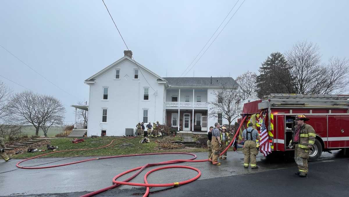 Basement fire damages Lancaster County home