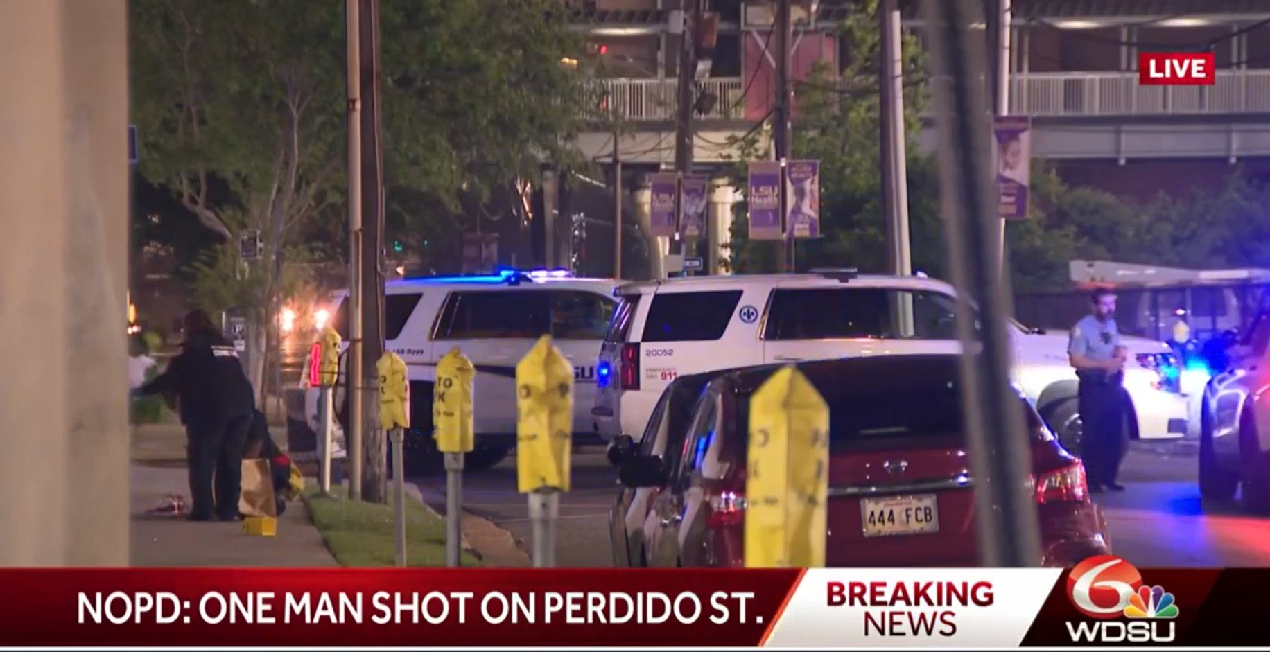 NOPD: One Man Shot In Mid-City On Perdido Street