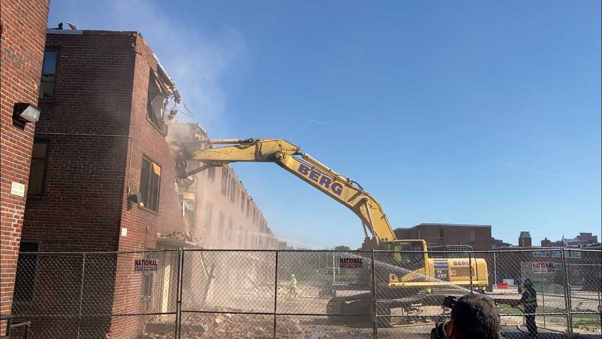 Perkins Homes being demolished to make way for new housing