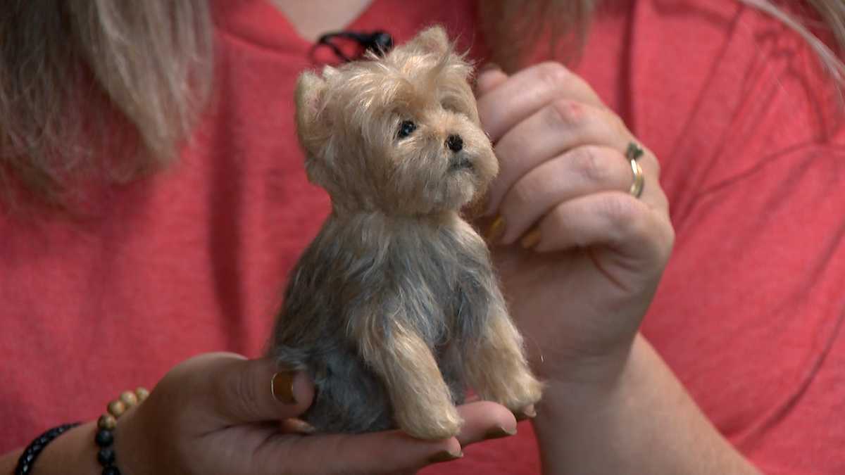 Pet Portraits in Felt and Clay