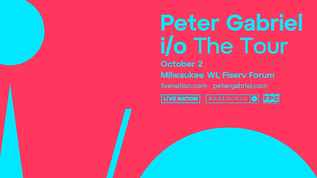 Peter Gabriel in Milwaukee at Fiserv Forum - Vimarsana News