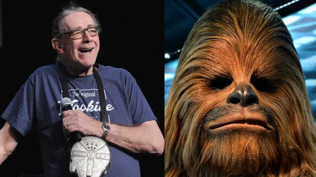 Peter Mayhew as Chewbacca in 'Star Wars': A life in photos