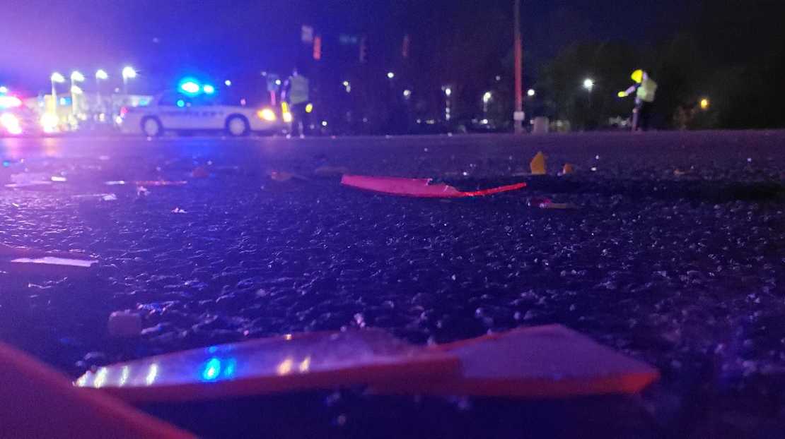 Crash on Peters Creek Parkway causes power outage