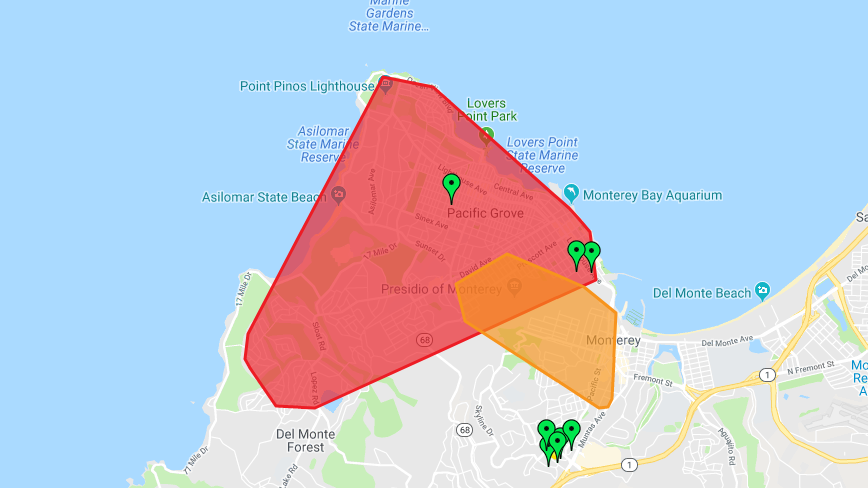 Power Outage Leaves Pacific Grove In The Dark Cause Unknown 3078