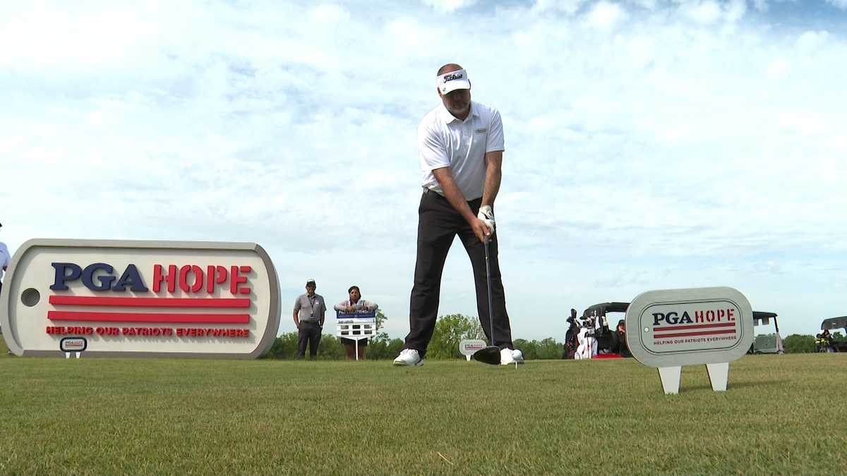 Veterans participate in PGA Hope Secretary's Cup at UofL Golf Club