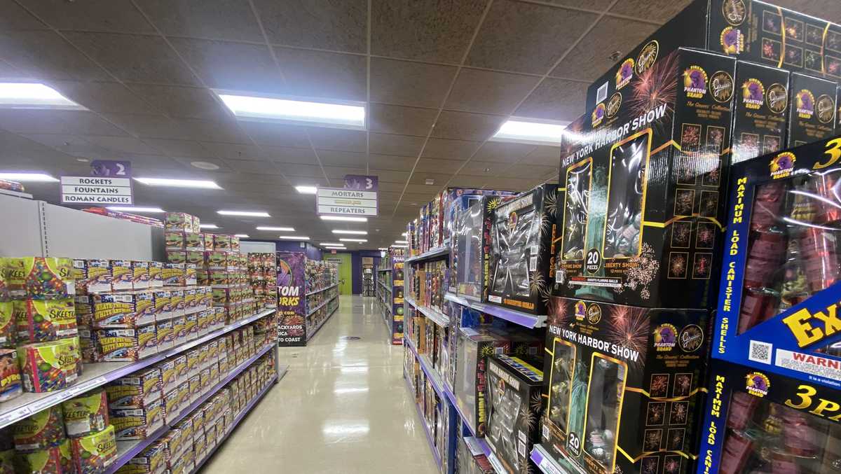 Official Fireworks in subway purchased in Caledonia