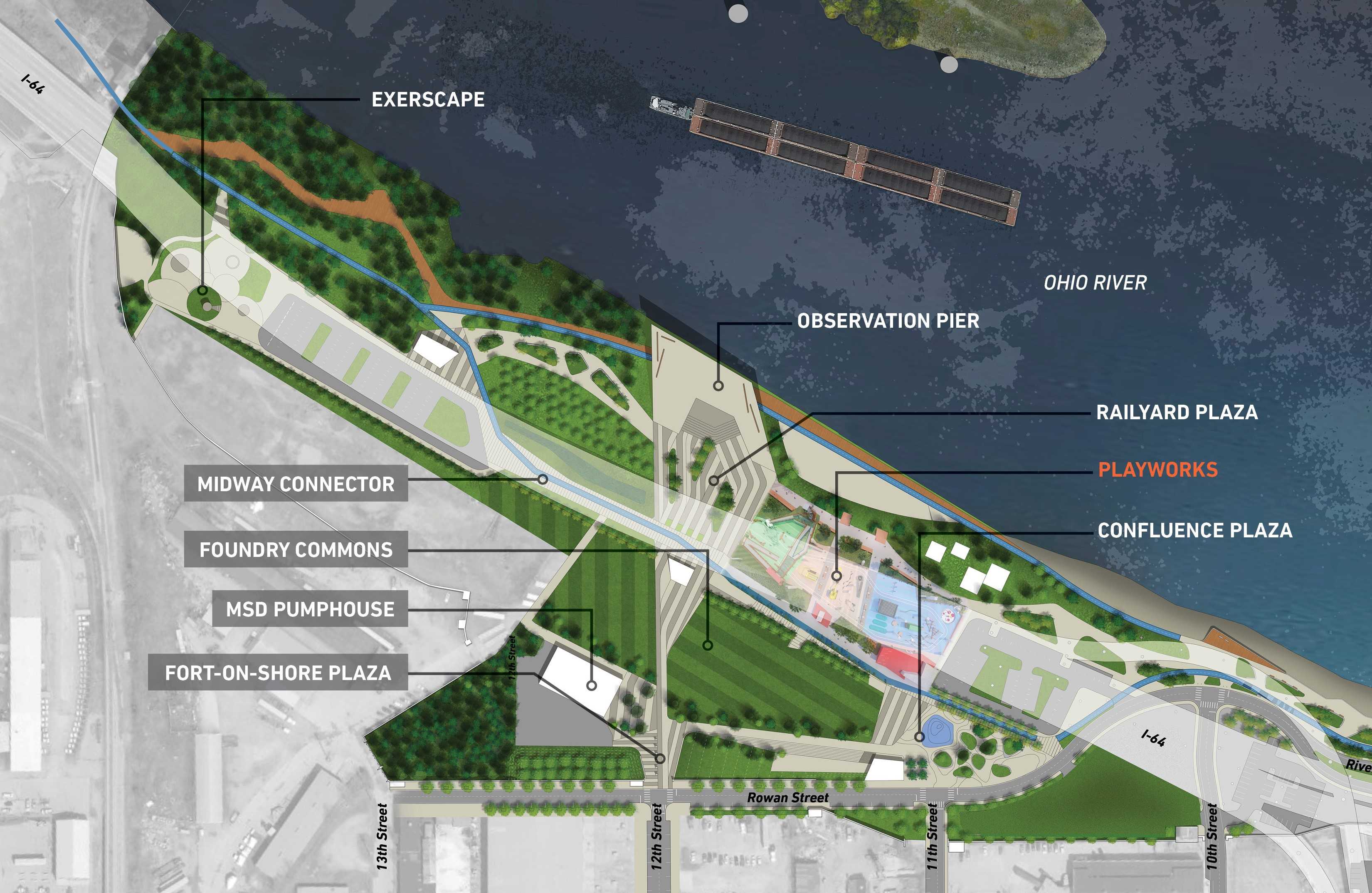 Waterfront Park's expansion into West Louisville - Louisville