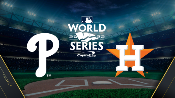Houston Astros vs. Philadelphia Phillies: 2022 World Series schedule