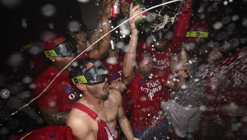 Phillies sweep Marlins to earn NL Division Series rematch with MLB-best  Braves - WHYY