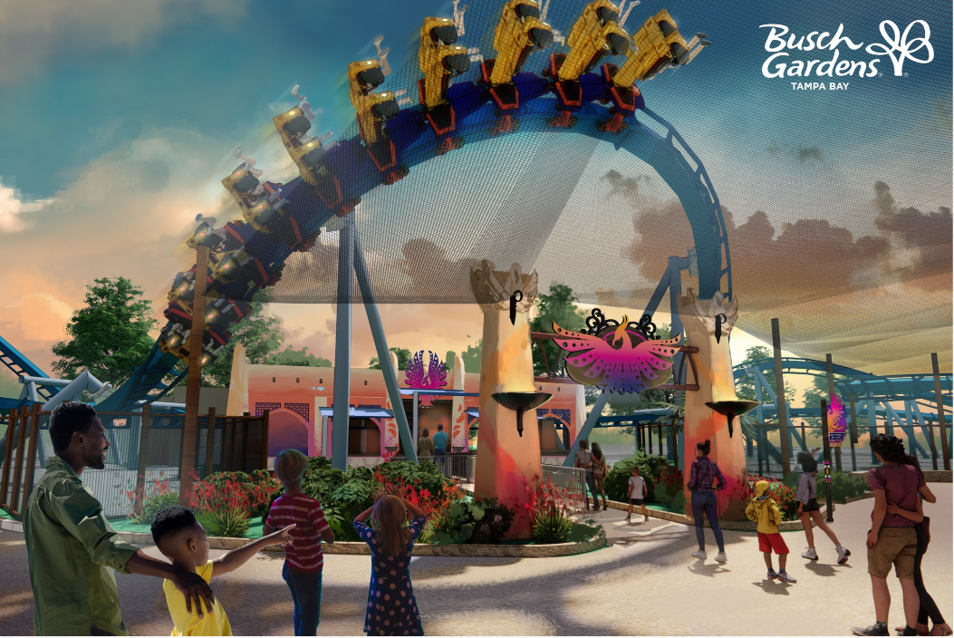 Busch Gardens announces new roller coaster Phoenix Rising