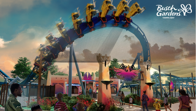 New rollercoaster Phoenix Rising coming to Busch Gardens Tampa Bay