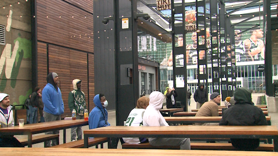 Cold, rain deters large gathering for first outdoor Bucks playoff game watch party - Vimarsana News