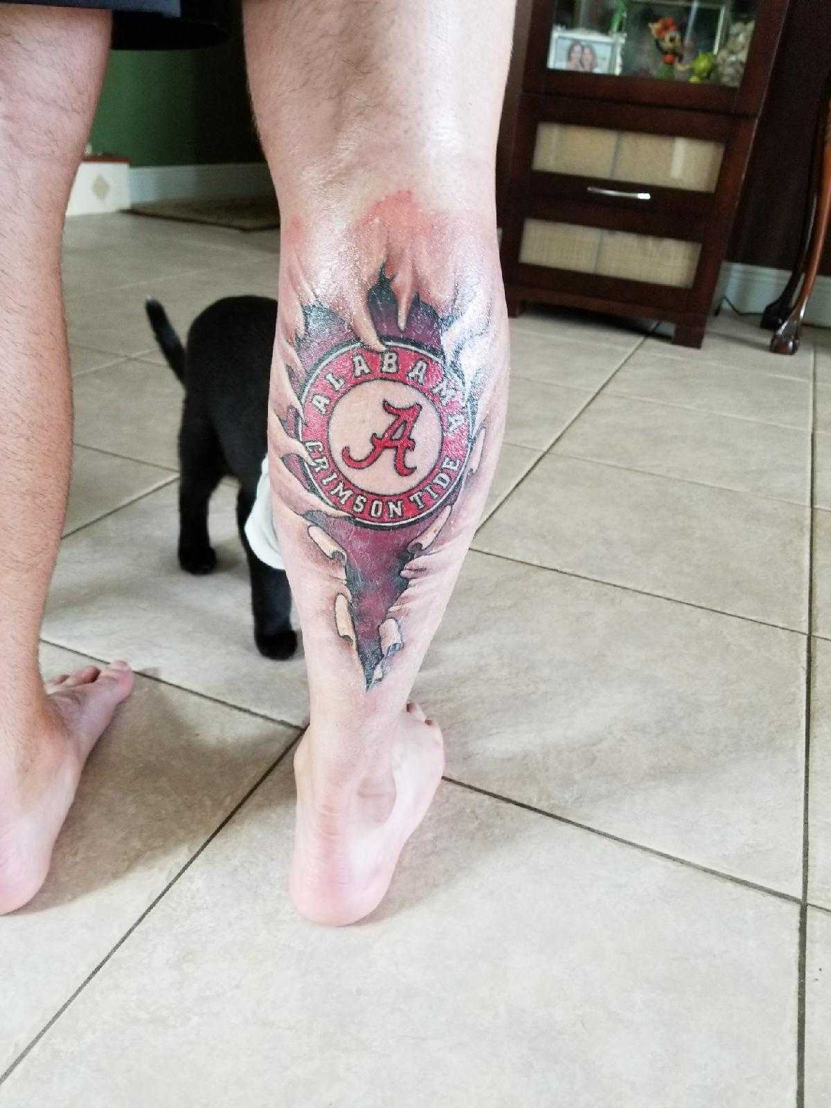 Tattoo uploaded by Tyler Willhoite • Alabama elephant. • Tattoodo