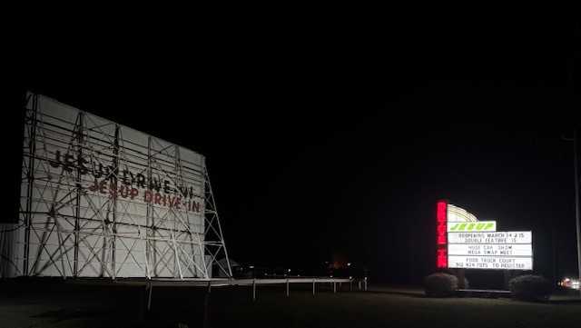 The show goes on at the Historic Jesup Drive-In Theater