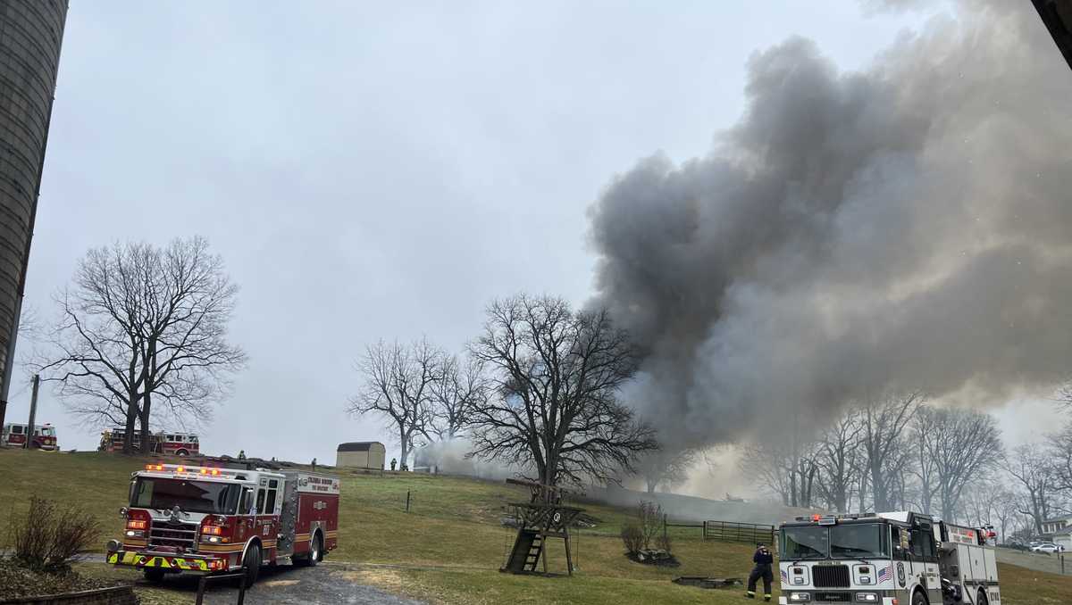 Mobile home fire in Lancaster County