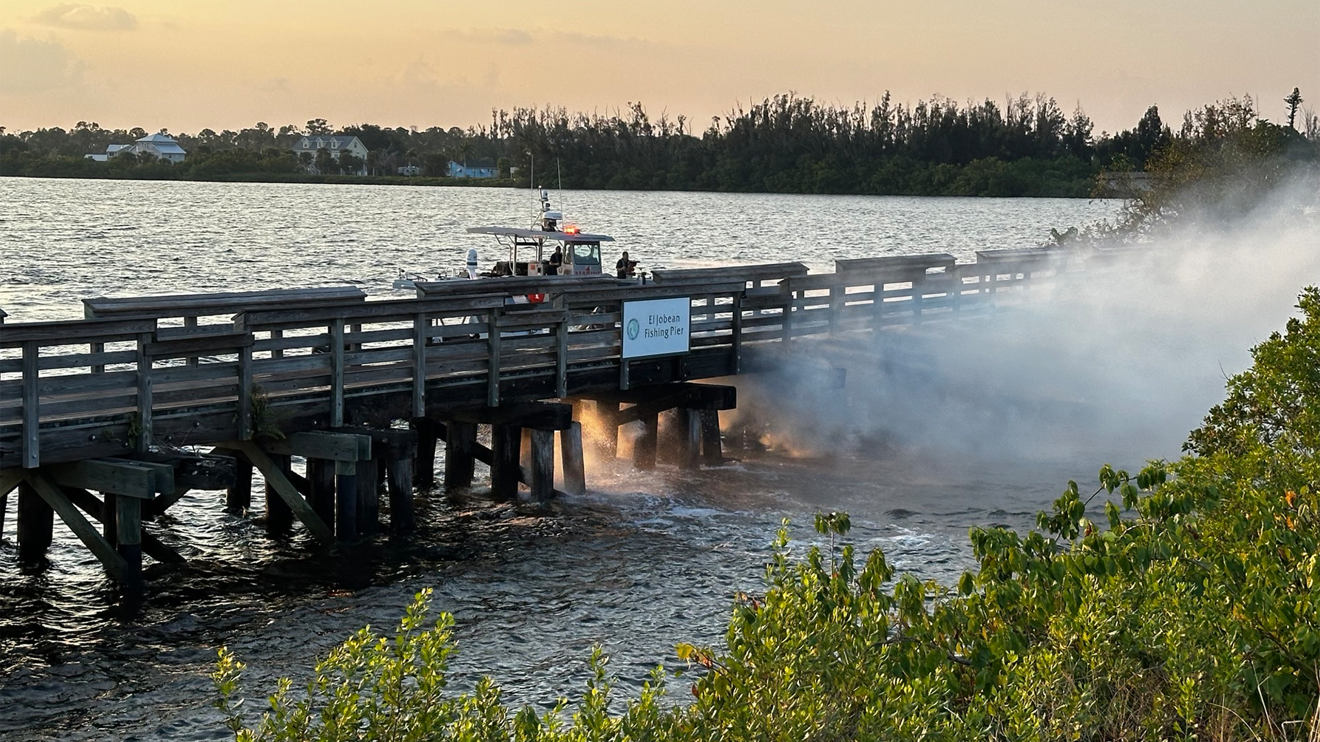 Fire closes El Jobean Fishing Pier in Charlotte County - Vimarsana News