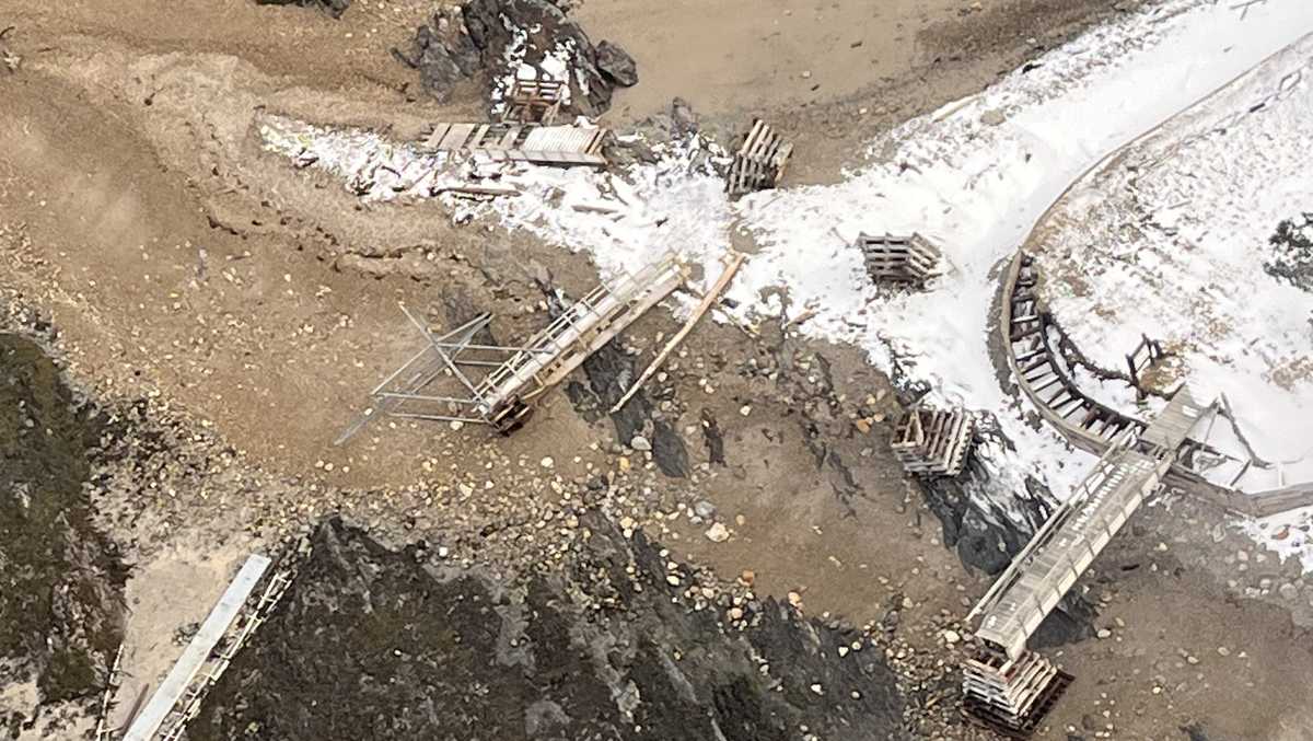 Maine historic site closed for season due to storm damage
