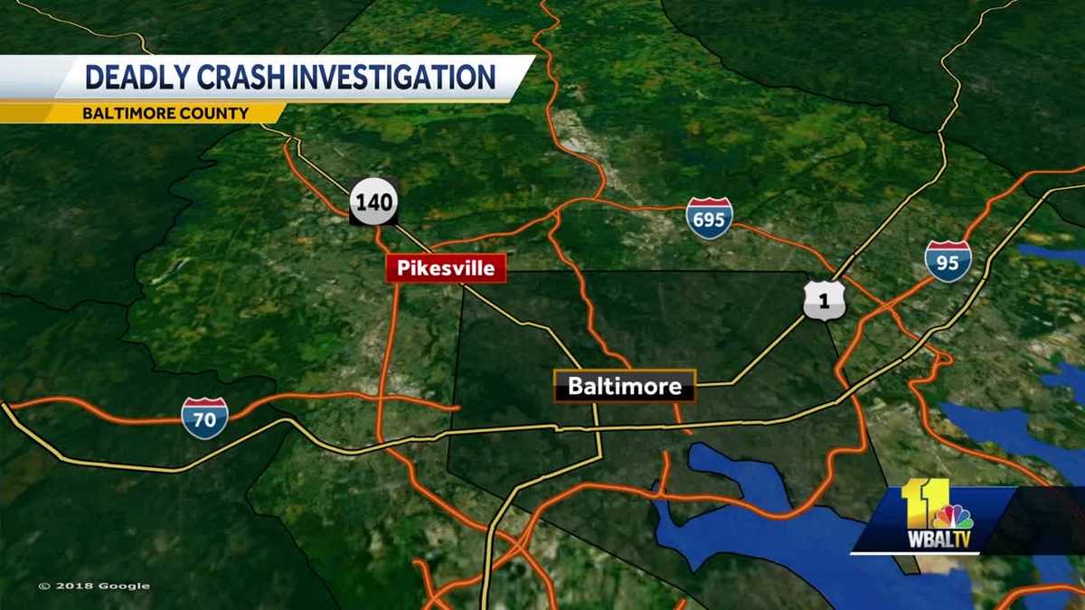 Maryland State Police investigate fatal crash in Pikesville